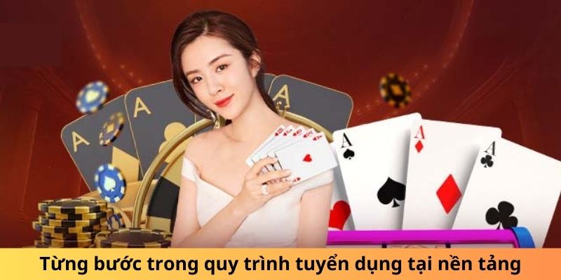 Từng bước trong quy trình tuyển dụng tại nền tảng